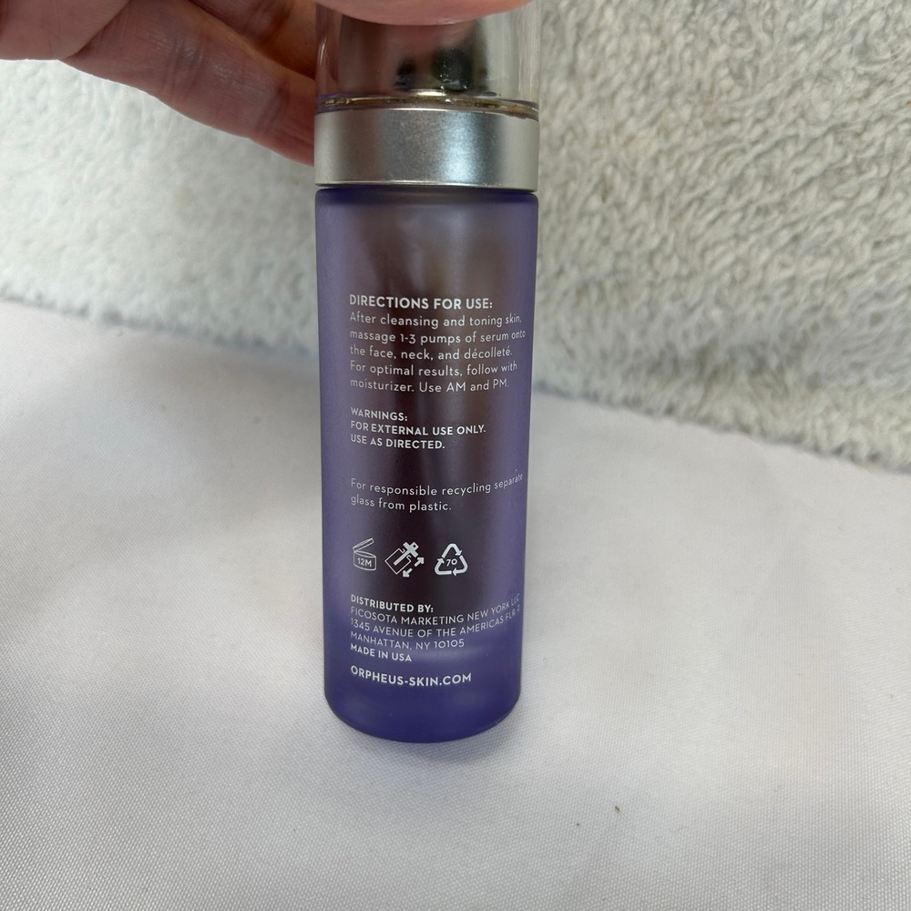 Orpheus Resurrection All-In-One Serum 1oz 30ml Youth-Restoring Peptide Complex - Picture 4 of 6